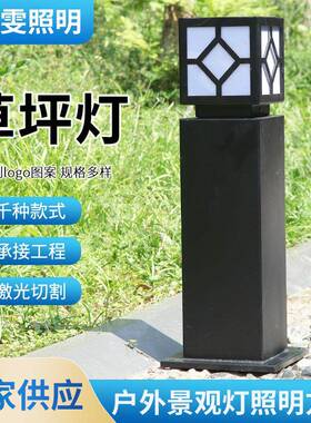 景观灯户外防锈led庭院灯现代别墅花园道路照明插地灯小区草坪灯