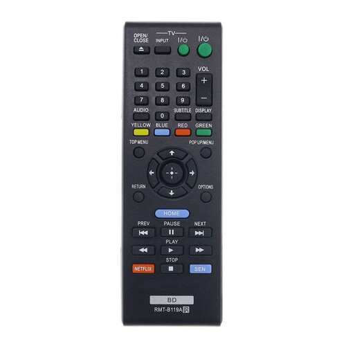 适用索尼蓝光播放器DVD遥控器RMT-B119A B109A BDP-BX110 310 510