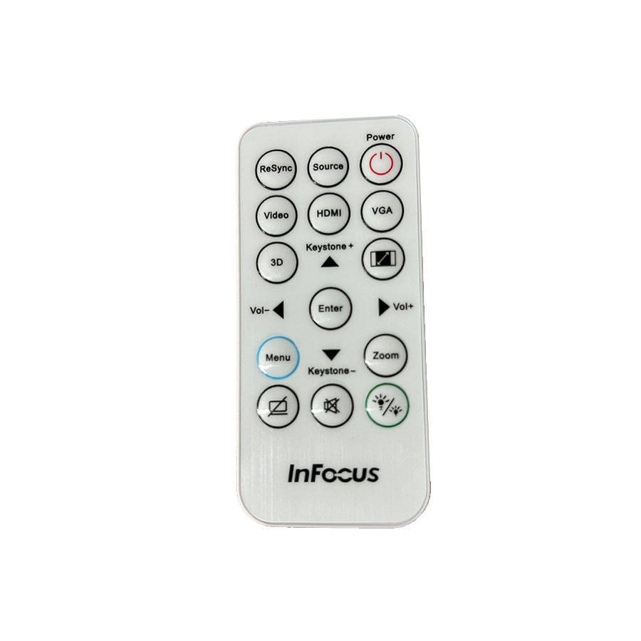 英文版外贸热销Infocus通用投影仪遥控器投影机遥控实用款遥控
