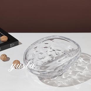 现代极简餐厅桌面水果盘家居软装饰品客厅茶几柜托盆摆件软装饰品