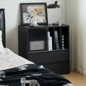 轻奢床头柜卧室床头斗柜小型储物柜家用简易收纳柜子一体靠墙边柜