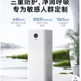 airx气熙 空气净化器无雾加湿器除甲醛净化加湿除菌一体机A9h