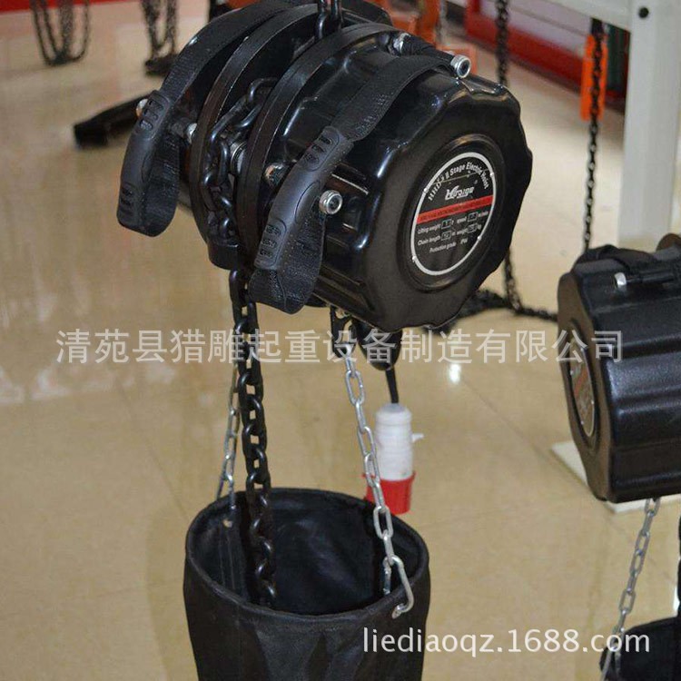 猎雕舞台专用电动葫芦0.5吨1t1.5tm6米快速倒链演出台灯光提升机