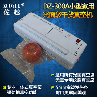厂家DZ300A小型真空机 机 光平面袋抽真空封口机 家用食品真空包装