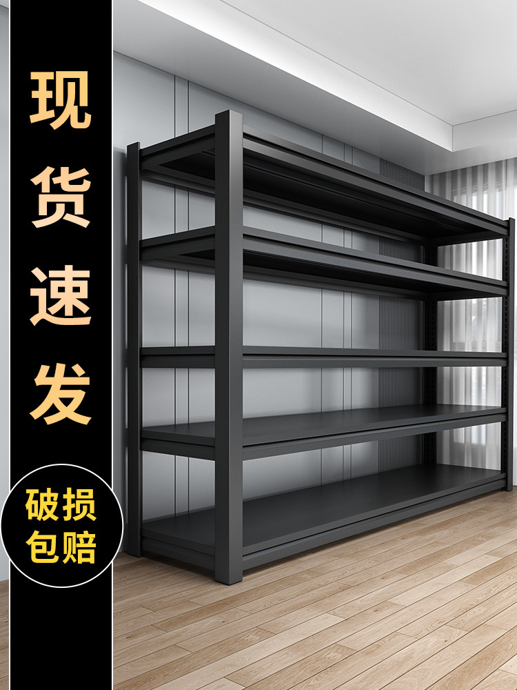 碳钢厨房多层置物架家用微波炉铁架子收纳架客厅落地杂物架展示架