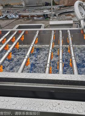 商用全动豆自气泡洗机 果蔬鼓泡清喷淋清洗设备 WOD萝卜角去泥清