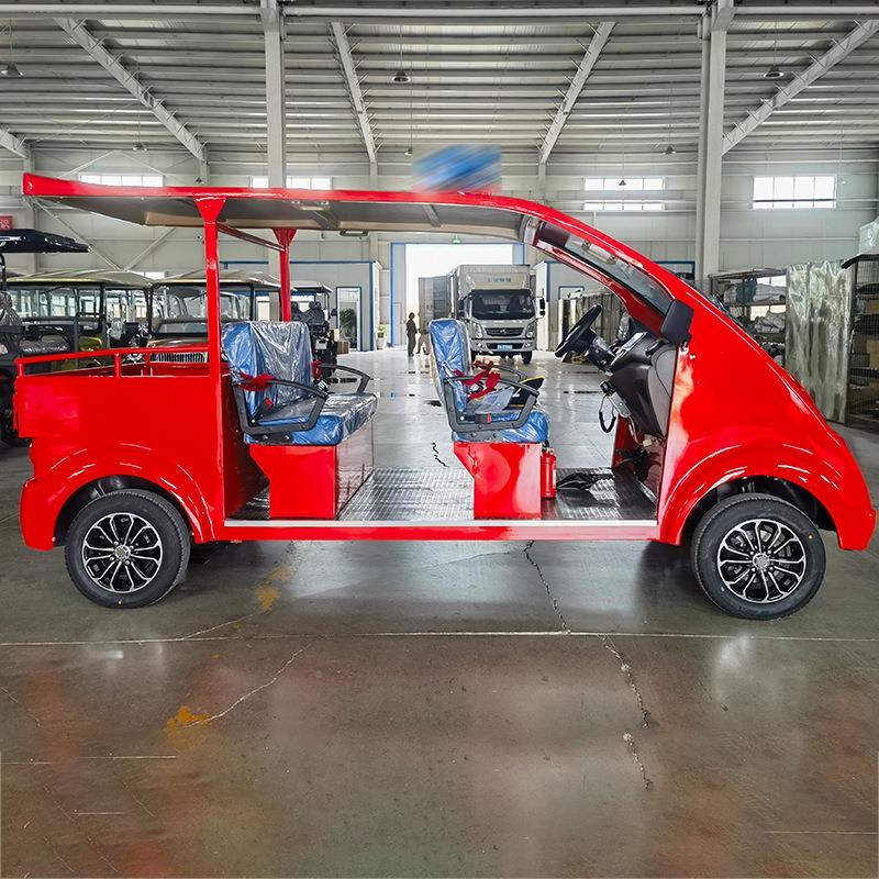 电动巡逻LH-XL车双排座皮卡治逻安巡逻车物五业工厂景区治箱式安