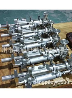 精密PP-QRT精准气锈动塞活装塞无阀柱往复膏霜灌不钢陶661瓷泵