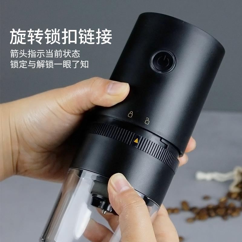 HOMEZEST/汉姆斯特 CM-316跨境便携式电动磨豆咖啡机USB充电咖啡