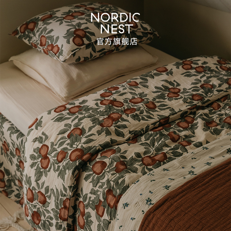 瑞典Garbo and Friends床笠成人床单床品儿童森系复古北欧碎花
