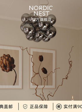 瑞典直邮By Rydéns云朵吊灯客厅卧室餐厅灯极简设计师创意艺术灯