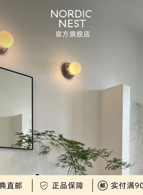 瑞典直邮Globen Lighting大理石壁灯玄关客厅卧室过道灯背景墙