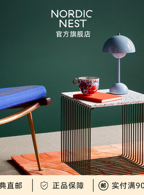 瑞典直邮丹麦Montana Panton单线置物架不锈钢边几落地收纳架组合