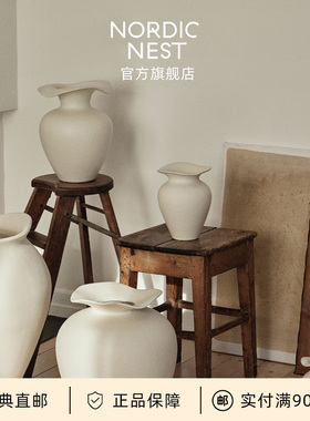 瑞典直邮Broste Copenhagen Florentina佛罗伦萨花瓶摆件高级感