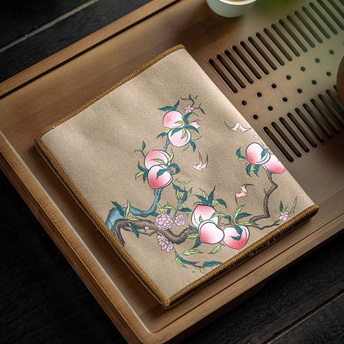 友爱纯棉茶巾加厚不掉毛