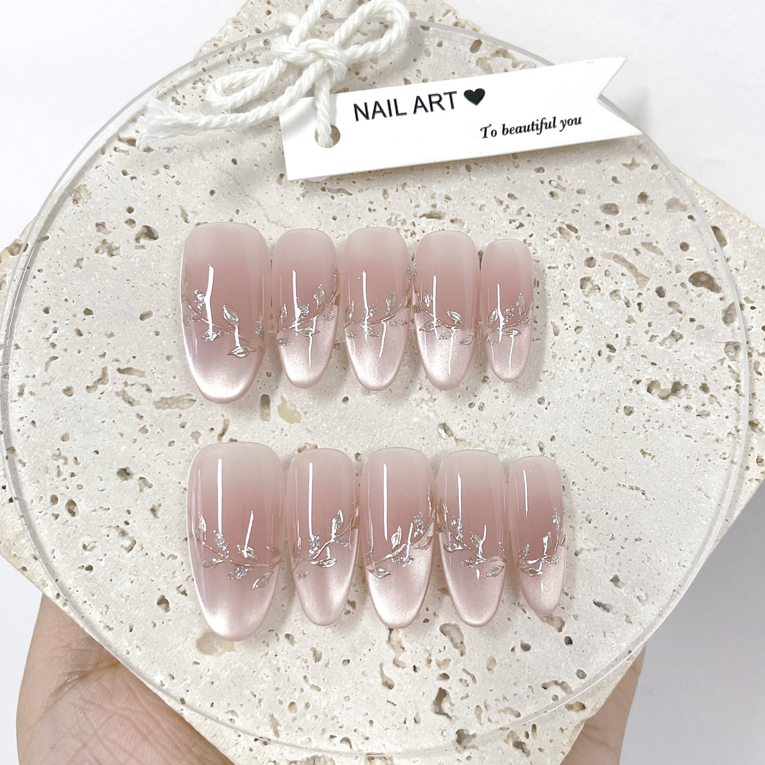 【金枝】纯手工穿戴甲美甲,彩妆/香水/美妆工具,穿戴甲/甲片,淘宝优惠券,粉丝福利购,淘宝优惠卷