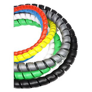 螺旋保护套缠绕管液压油管洗车高压水管胶管电源线加厚保护软套管