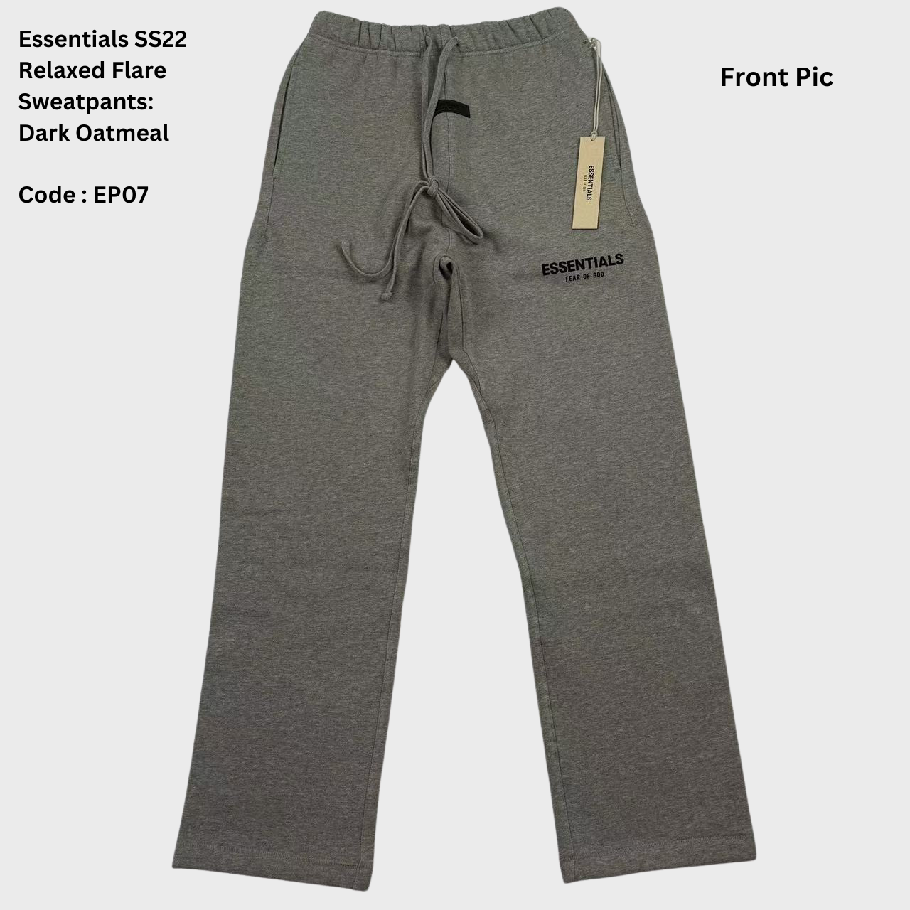 thumbnail for Ess Sweatpants SS22 Cuffed Relaxed Sweatpants American high street trend