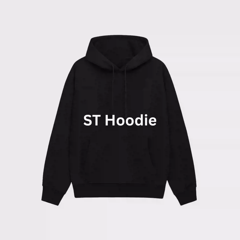 [✅LEGIT] | STH01 | Stussy Basic Hoodie Black