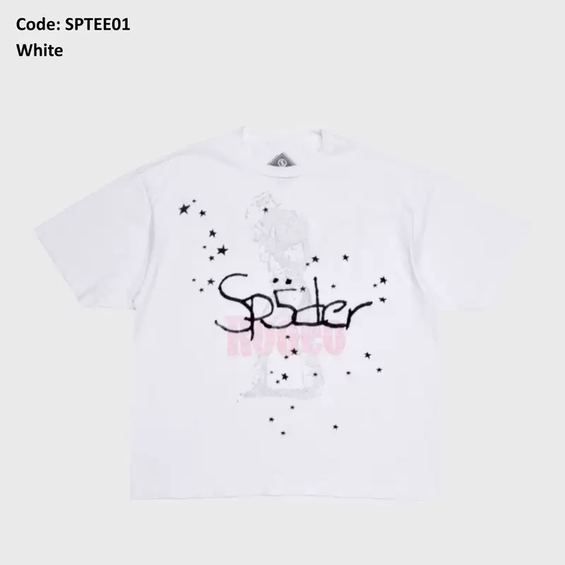 [LEGIT✅] SPTEE01 | Travis Scott Cactus Jack x Sp5der Days Before Rodeo II Tee White