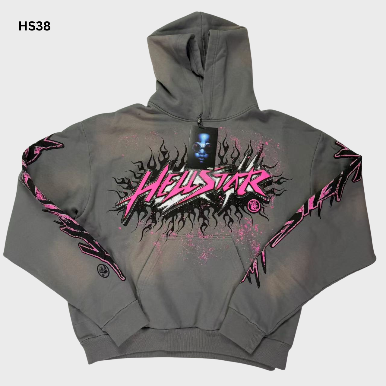 thumbnail for Hellstar Capsule 10 NFC Hoodie Pant Washed Hoodie Sweatpants
