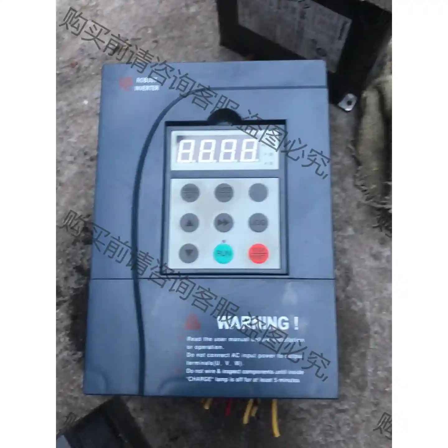 ROBUST变频器，2.2kw，拆机好用，两台，一台没有防尘 先议价 拆