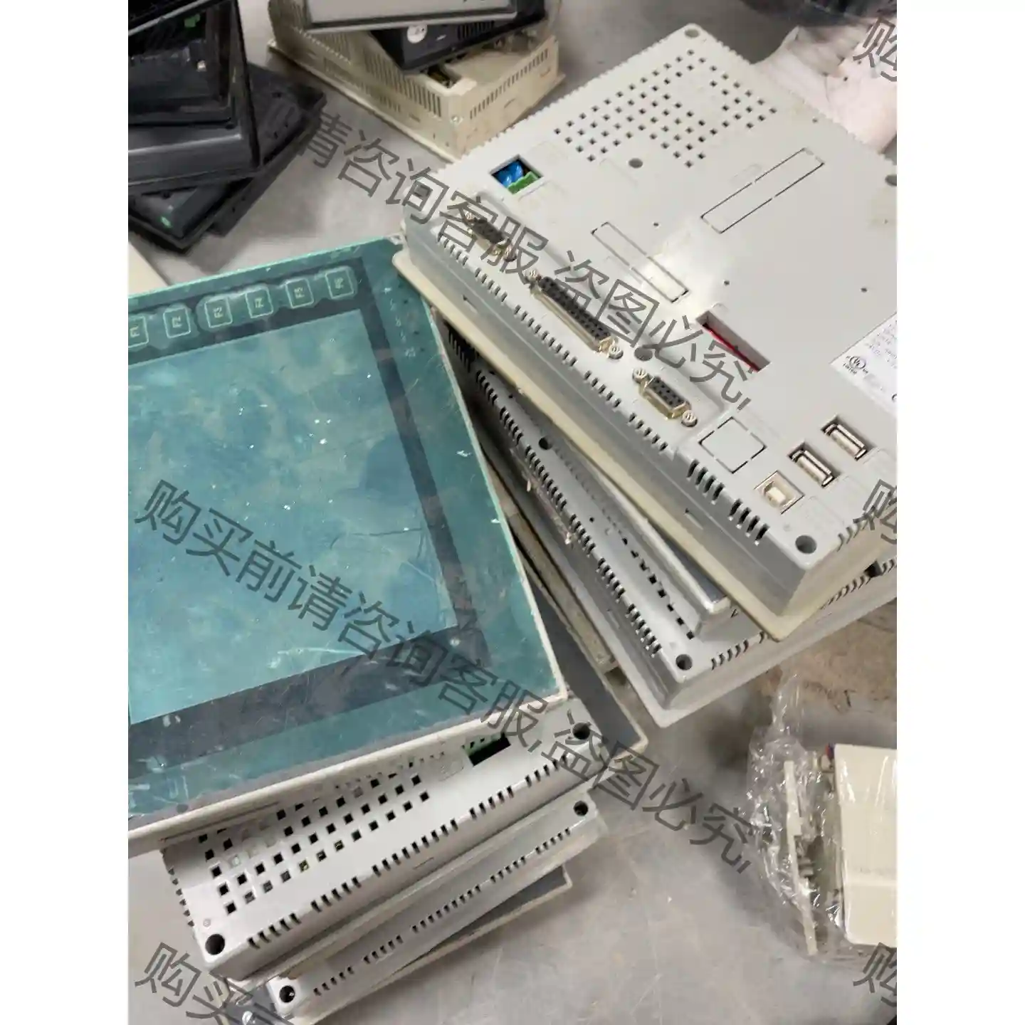 海泰克触摸屏pws6800c-p 8寸 二手拆机 功能包好 先议价 拆机货包