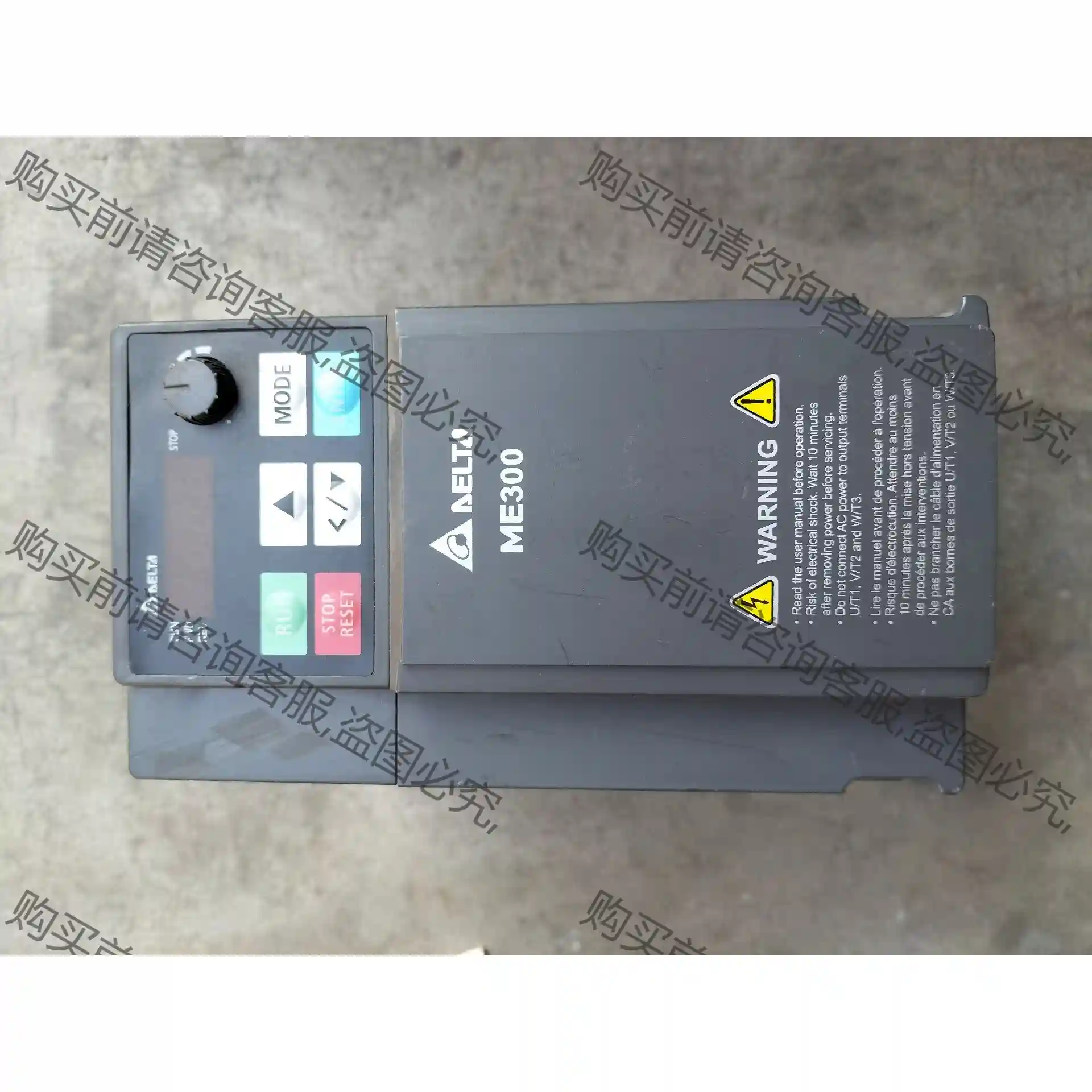 原装拆机台达ME300变频器VFD9A0ME43ANNGA 先议价 拆机货包好