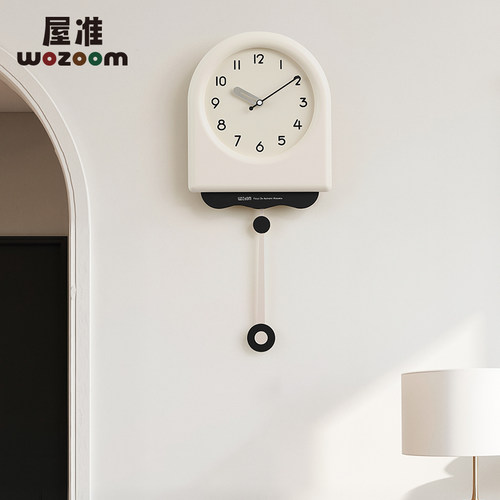 高颜值拯救白墙时尚挂钟