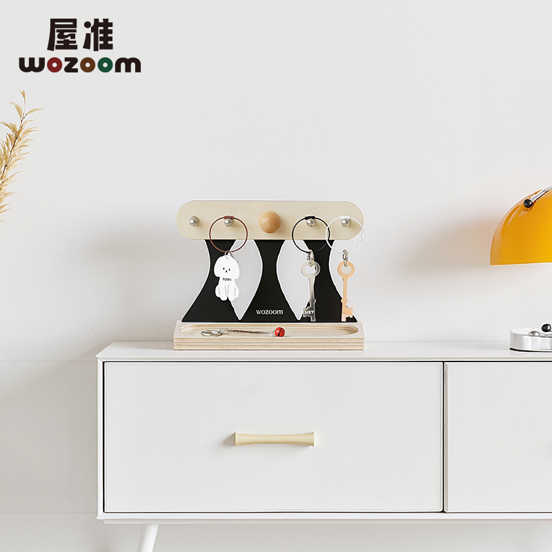 屋准玄关钥匙收纳置物架摆件