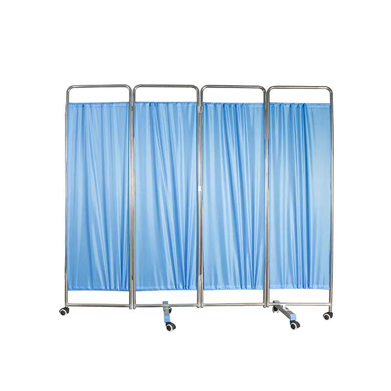 医用屏风加厚不锈钢折叠移动隔断诊所医务室医院隔离Z折屏卫生室