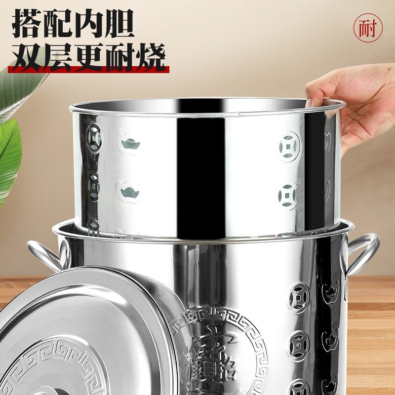 元宝桶烧金桶g焚烧桶家用不锈钢烧钱纸盆化宝桶聚宝盆焚烧炉化金