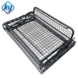 多功能翻折沙发床铁架 隐形折叠沙发五金 三折铁网钢架小户型两用