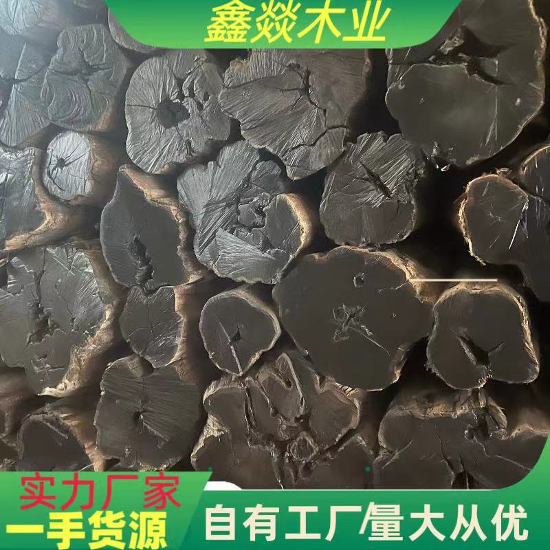热销东非黑紫檀后瓣乌木方料