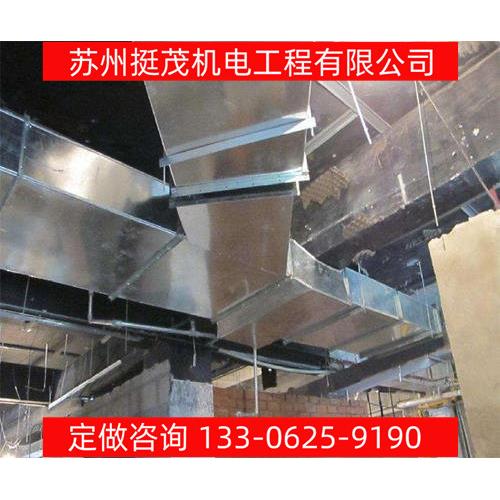 承接吴江排烟工程酒店厨房排烟楼层楼道通风管道架设施工