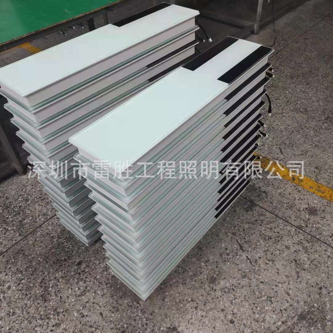 重力感应七彩变光钢琴地砖灯