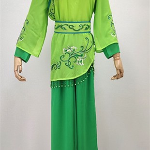 快速发货新款 演出服黄梅戏武旦 越剧白蛇传青蛇戏y服断桥西湖古装