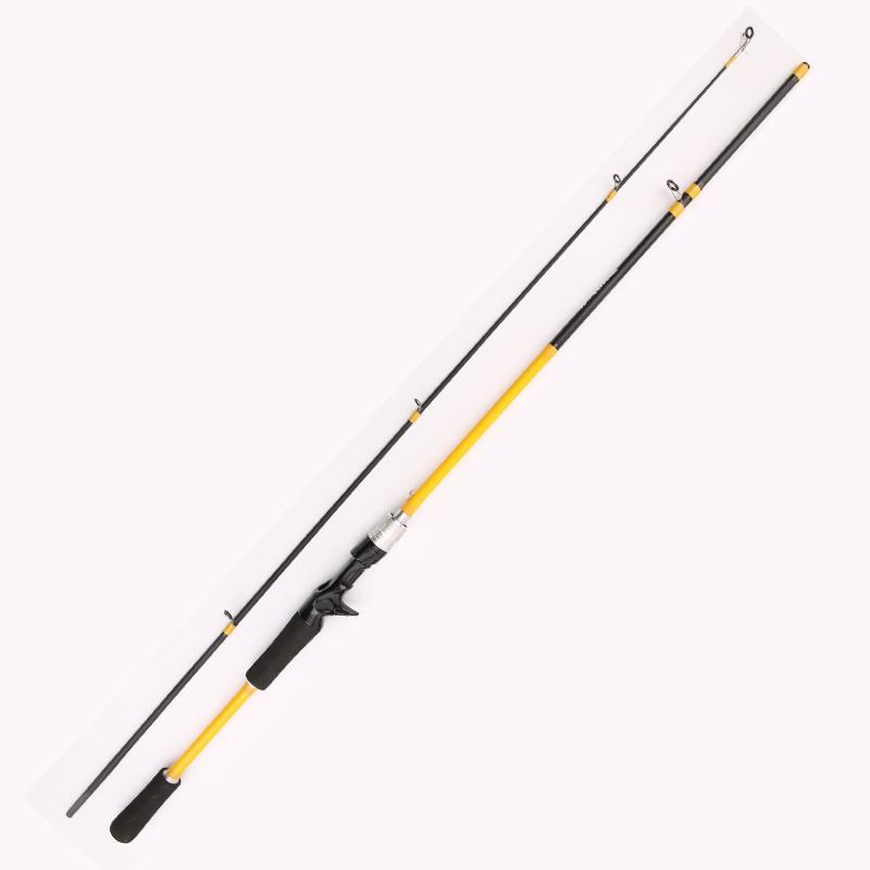 速发竿亚竿碳滴 M调单竿枪柄水素轮直柄纺车轮全套路亚路套装