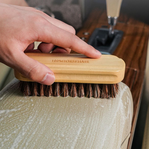 快速发货高端汽车内饰马鬃毛清洁刷子G车用座椅清理洗车细节刷车