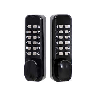 室外密码锁不用电机械密码锁防水抗冻耐腐蚀双面密码门锁别墅院门