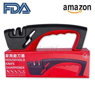 三合一磨刀器多功能钨钢陶瓷金刚砂磨刀石磨刀棒快速恢复锋利