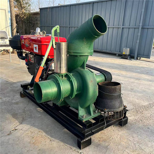 电启动柴油机抽水机   10寸移动自吸污水泵厂家热销