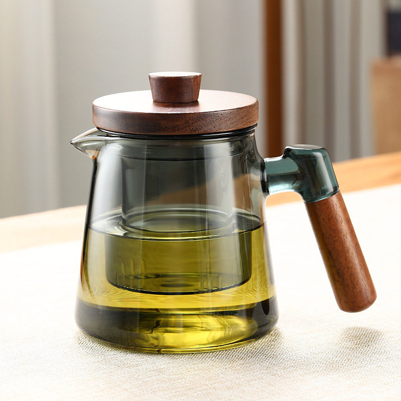 2026茶壶耐高温玻璃茶具家用一人泡茶壶茶水分离办公室冲茶壶功夫