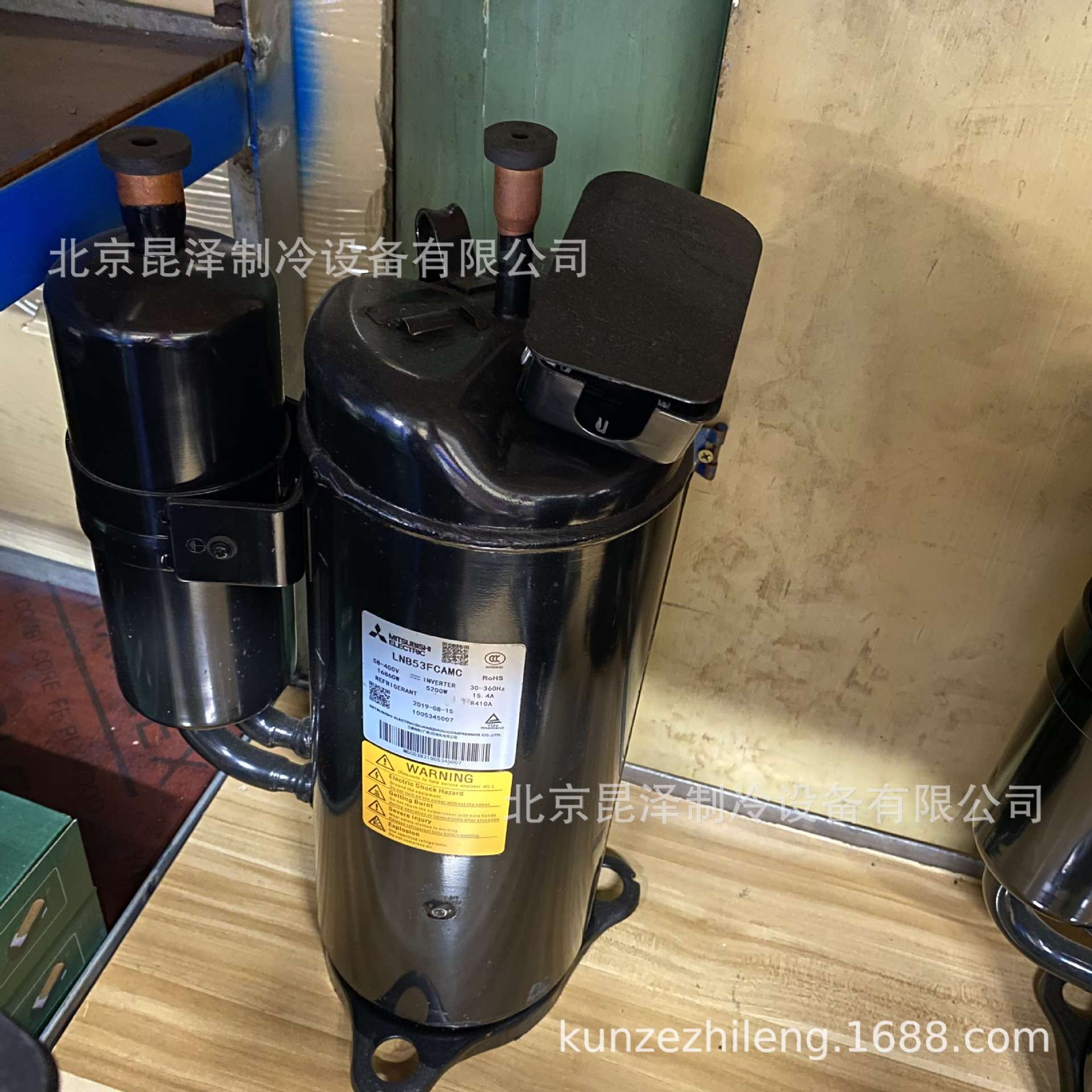 空调制冷转子式空调压缩机 3P压缩机LH48VBAC制冷压缩机LH48V