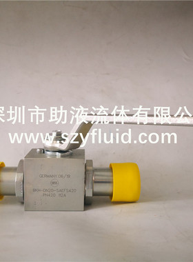二通分离式法兰式高压球阀BKH-DN20-SAEFS210-112A