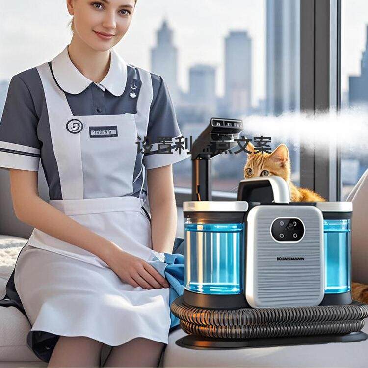 包邮德国KLINSMANN高温蒸汽布艺机地毯沙发清洗家用多功能吸刷一