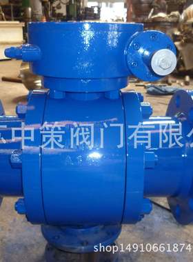 Q347F-150LB Q347Y-150LB Q347H-150LB锻钢A105涡轮固定式球阀