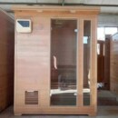 实木汗蒸房桑拿房k家用发汗湿蒸泼水商用远红外光波房可移动汗蒸