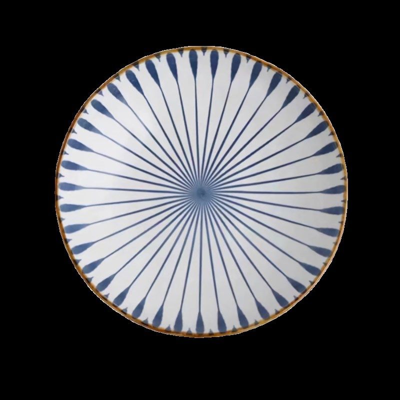 千顺陶瓷盘子菜盘家用深盘碟子日式餐盘创意轻S奢釉下彩餐具套装,餐饮具,盘,淘宝优惠券,粉丝福利购,淘宝优惠卷