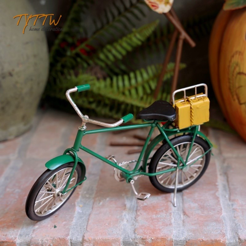 复古怀旧手工老掉牙m自行车模型装饰摆件毕业季同学送礼物艺术装